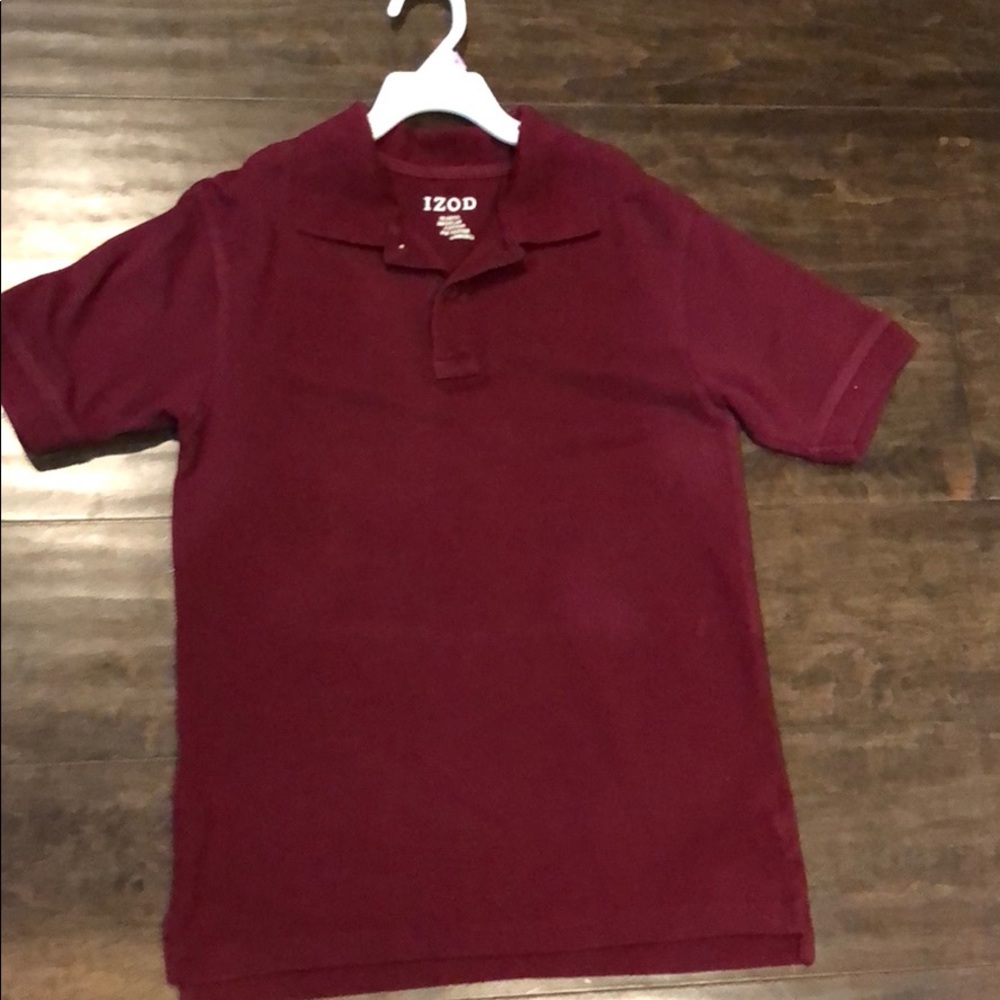 IZOD Plain Red T-Shirt